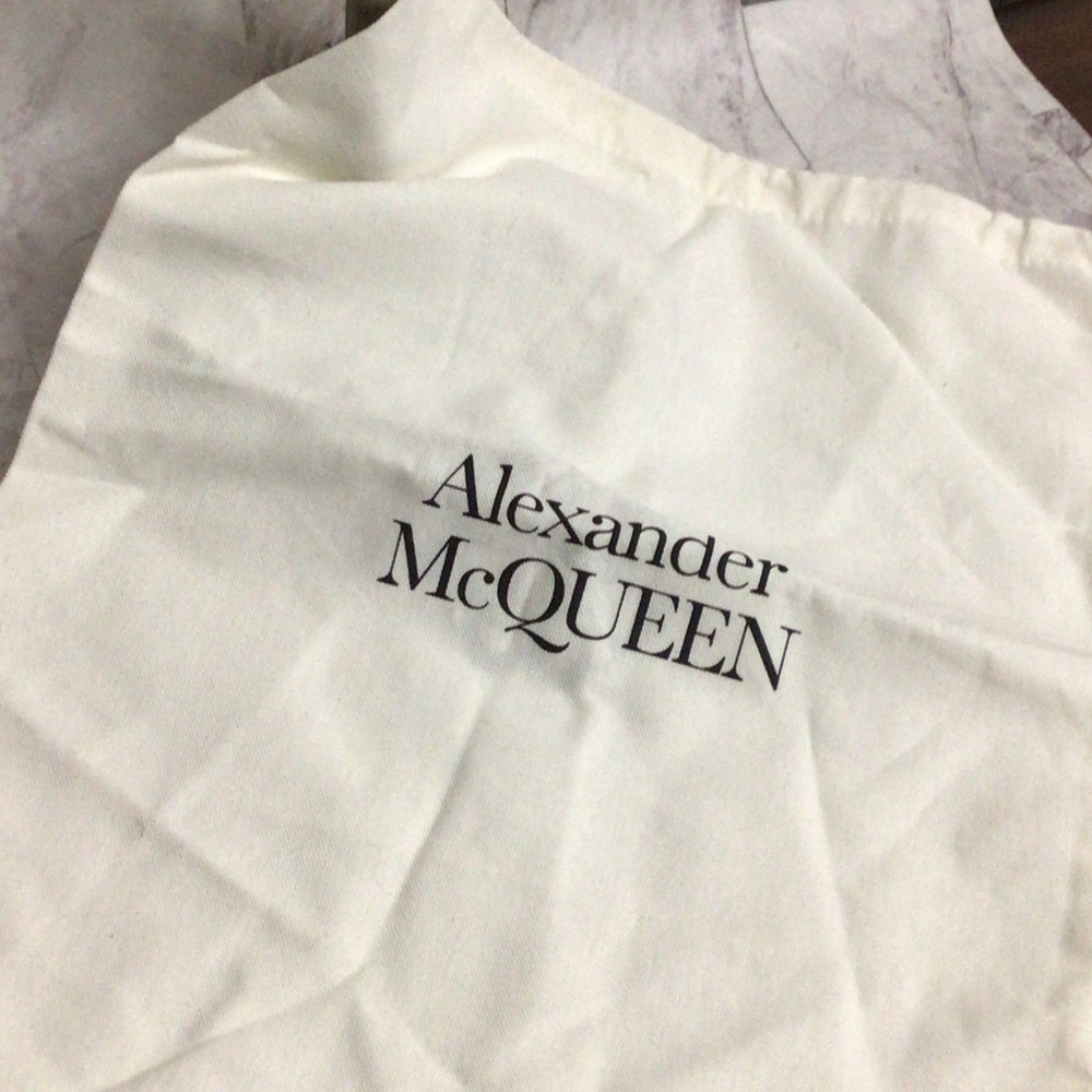 Alexander McQueen Cream Storage Bag